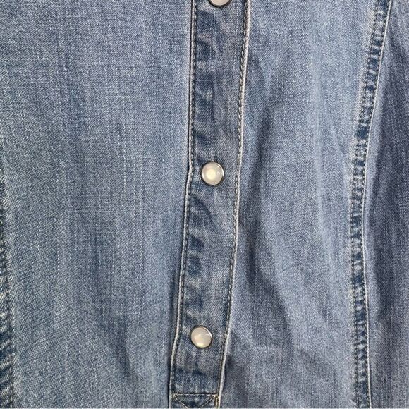 NEW Veronica Beard Chaia Denim Dress Iceberg Size 10 - Picture 10 of 13